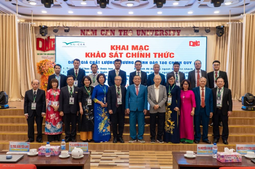 Khai mạc khảo sát chính thức đánh giá chất lượng các chương trình đào tạo tại Trường Đại học Nam Cần Thơ
